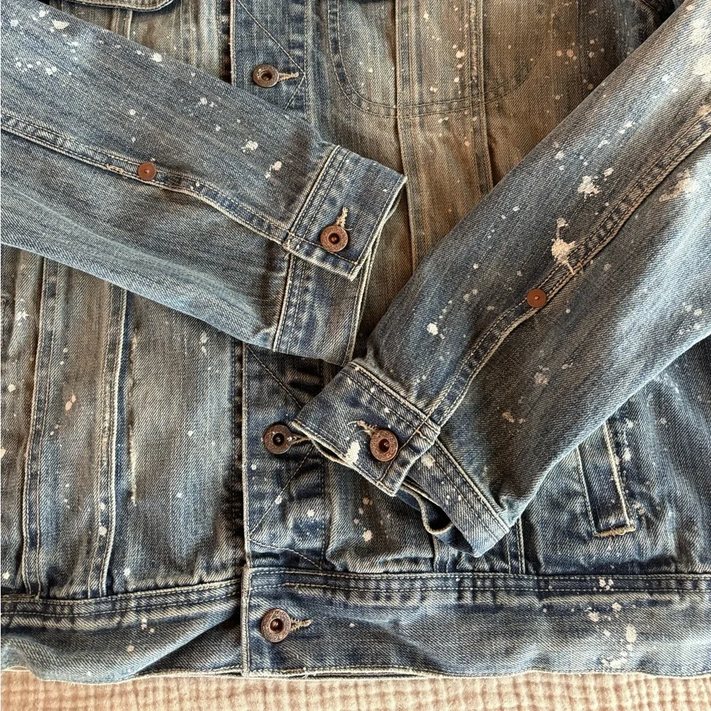 Reworked Vintage Denim Jacket - Picture 8 of 10